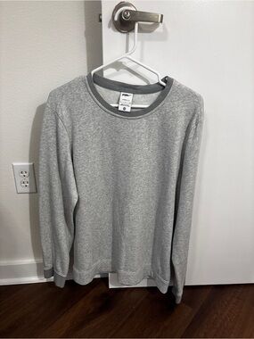 Nike Yoga ThermaFit Crewneck Sweatshirt | Lt Gray | Mens Small
